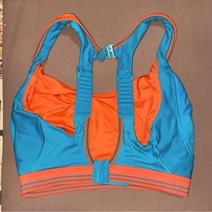 Like New Shock Absorber Ultimate Run Sports Bra High Impact Gently Used Coral